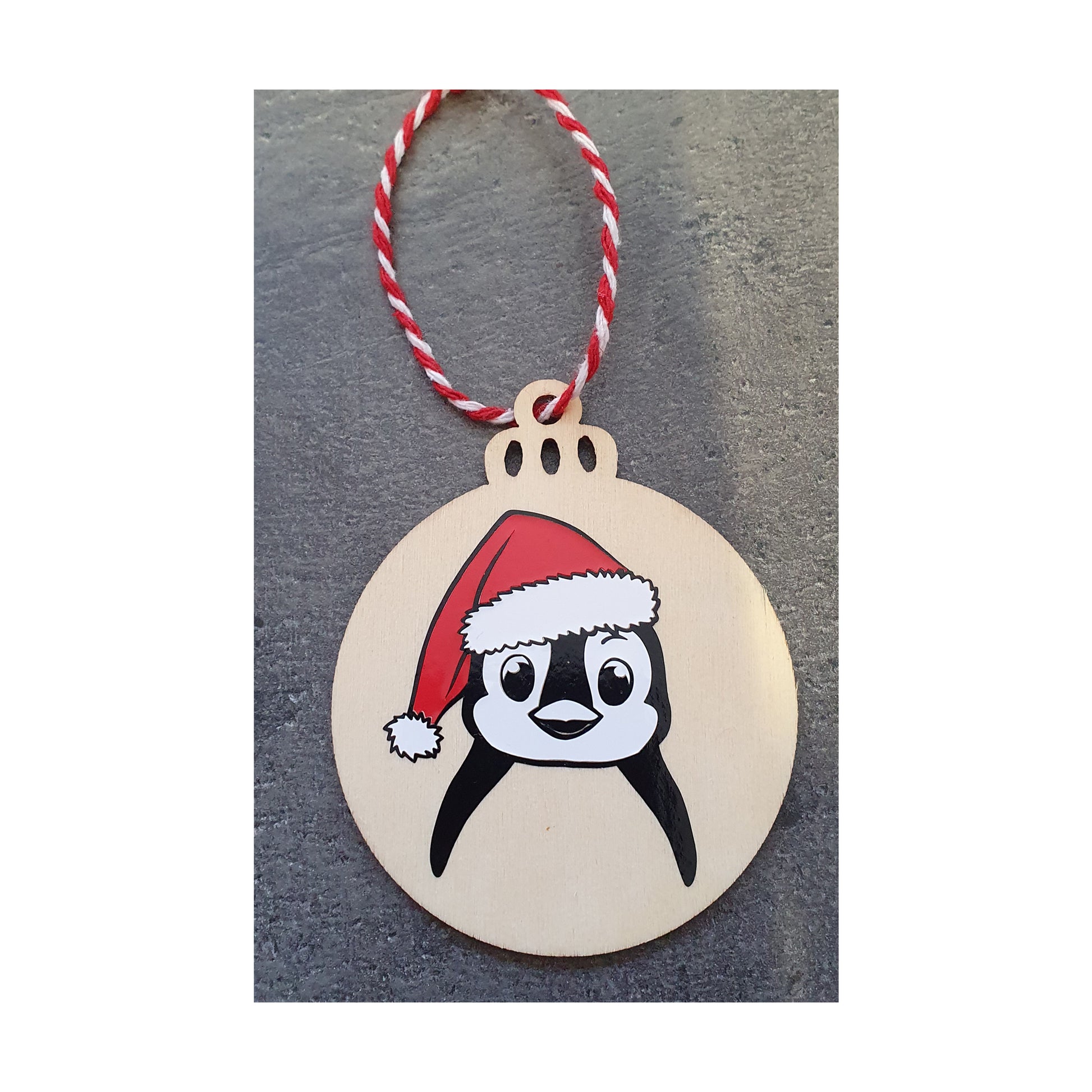 boule de noel pingouin