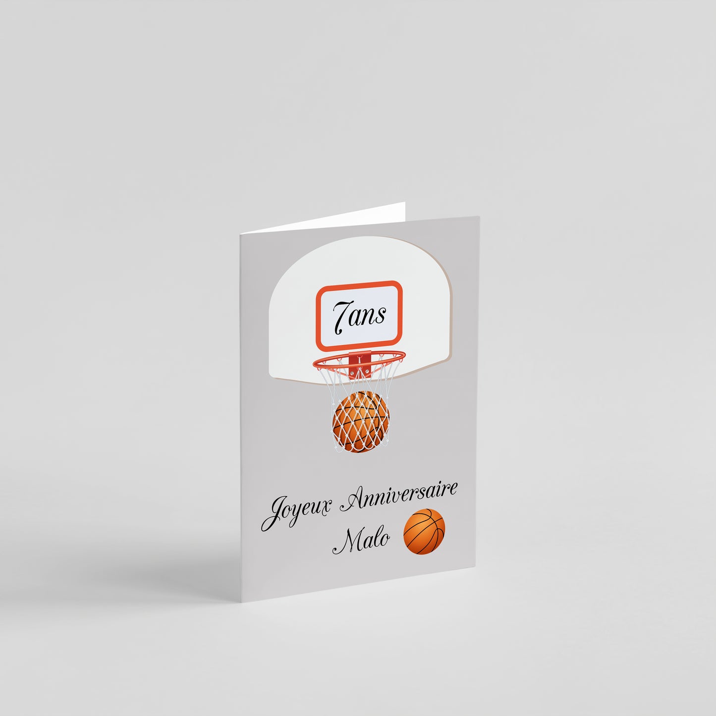 Carte joyeux anniversaire basket 1