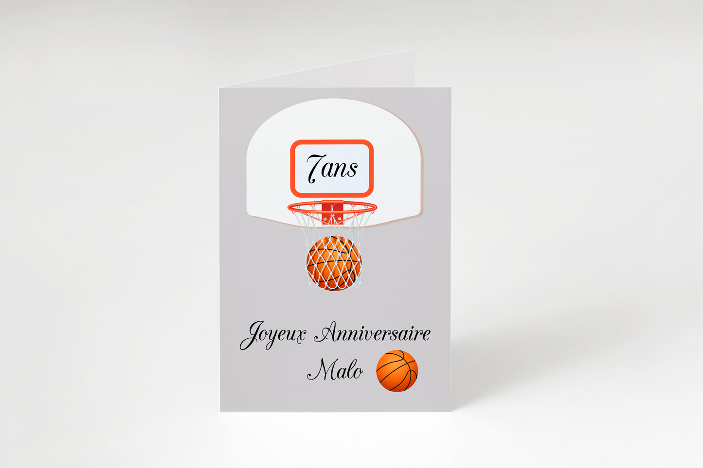 Carte joyeux anniversaire basket 1